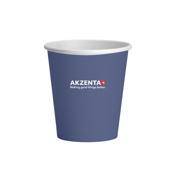 E-shop Akzenta Prime One Cups Magic Blue jednorazové papierové kelímky 50 ks