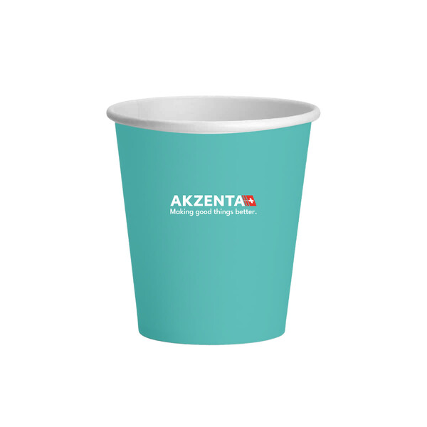 E-shop Akzenta Prime One Laguna Blue jednorazové papierové kelímky 50 ks