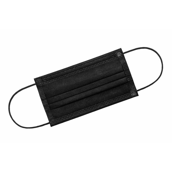 E-shop Akzenta Top Mask Ultrasafe & Chic Black jednorazová ústenka 50 ks
