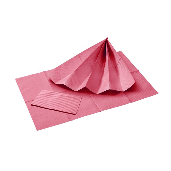 E-shop Akzenta Prime One 3-Ply Fuchsia jednorazový podbradník 50 ks