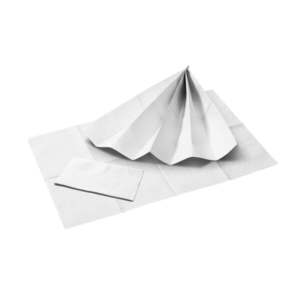 E-shop Akzenta Prime One 3-Ply White jednorazový podbradník 50 ks