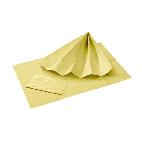 E-shop Akzenta Prime One 3-Ply Yellow jednorazový podbradník 50 ks