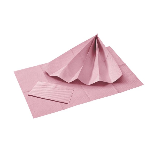 E-shop Akzenta Prime One 3-Ply Pink jednorazový podbradník 50 ks