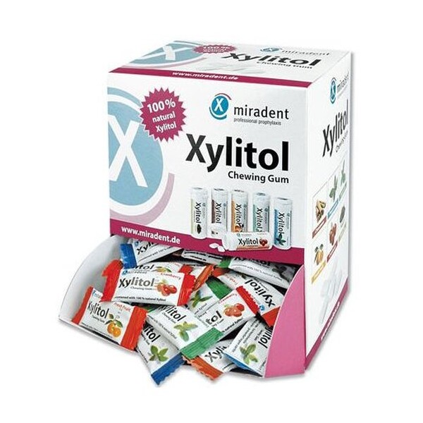 E-shop Miradent Xylitol žvýkačky MIX 200x2ks
