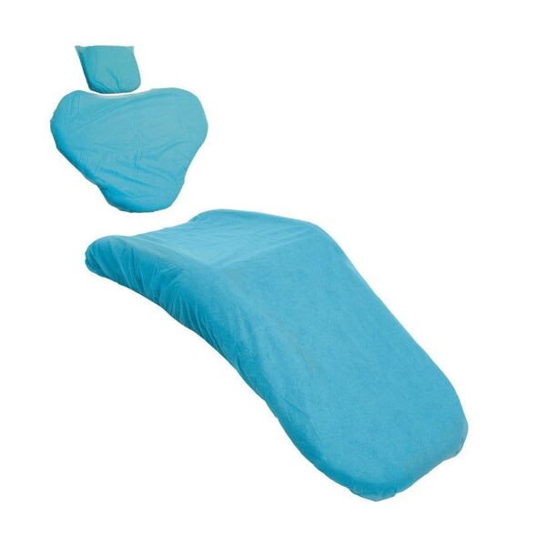 E-shop Akzenta Top Cover Plus Laguna Deep Blue poťah na kreslo 3×25 ks