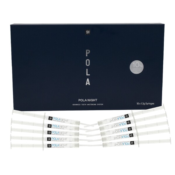 E-shop Pola Night 10% sada na bielenie zubov 10×1,3 g