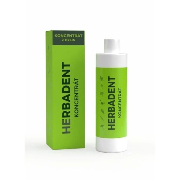 E-shop Herbadent Original koncentrát bylinnej ústnej vody 250 ml