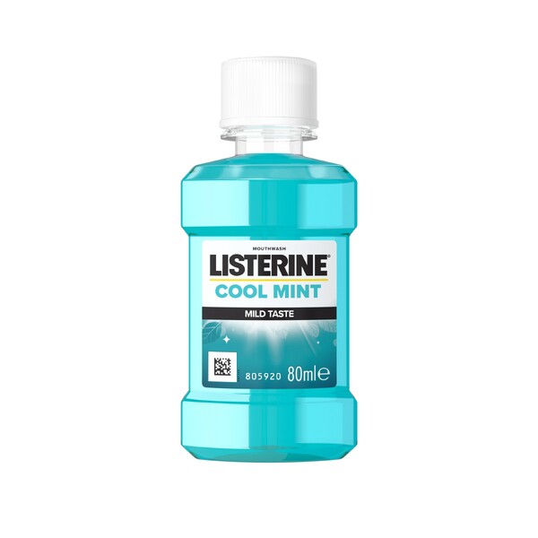 E-shop Listerine Cool Mint Mild Taste ústna voda 80 ml