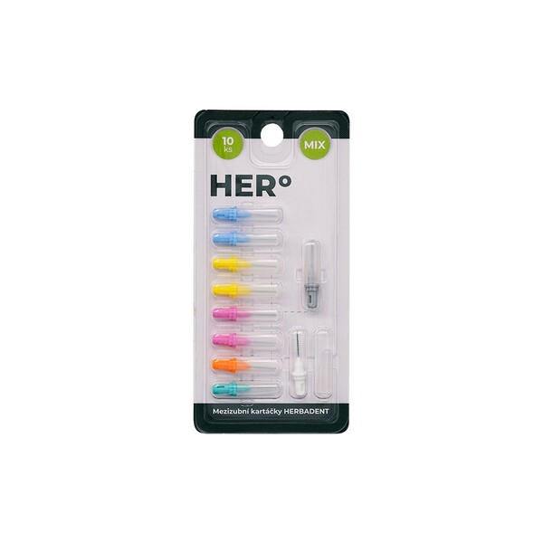 E-shop Herbadent HERo Mix náhradná medzizubná kefka 10 ks