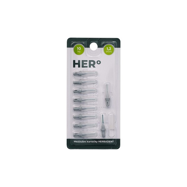 E-shop Herbadent HERo 1,2 mm náhradná medzizubná kefka 10 ks