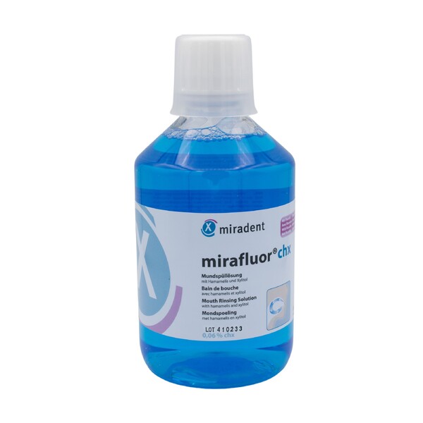 E-shop Miradent Mirafluor CHX 0,06% ústna voda 500 ml