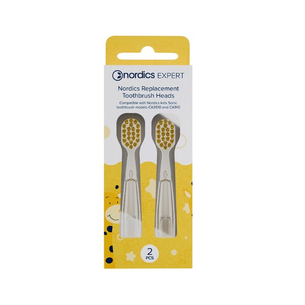 E-shop Nordics Expert Kids Sonic Yellow náhradné hlavice 2 ks