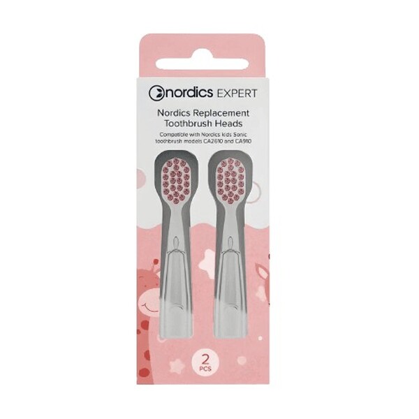 E-shop Nordics Expert Kids Sonic Pink náhradné hlavice 2 ks