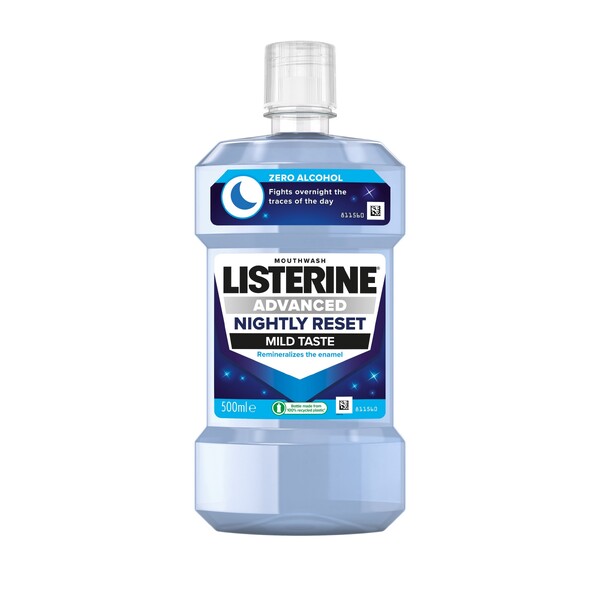 E-shop Listerine Advanced Nightly Reset ústna voda 500 ml