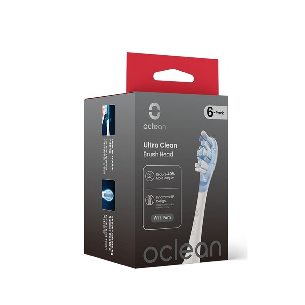 E-shop Oclean Ultra Clean White náhradná hlavica 6 ks