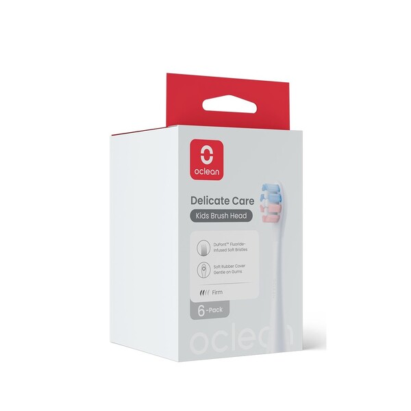 E-shop Oclean Kids Delicate Care White náhradné hlavice 6 ks