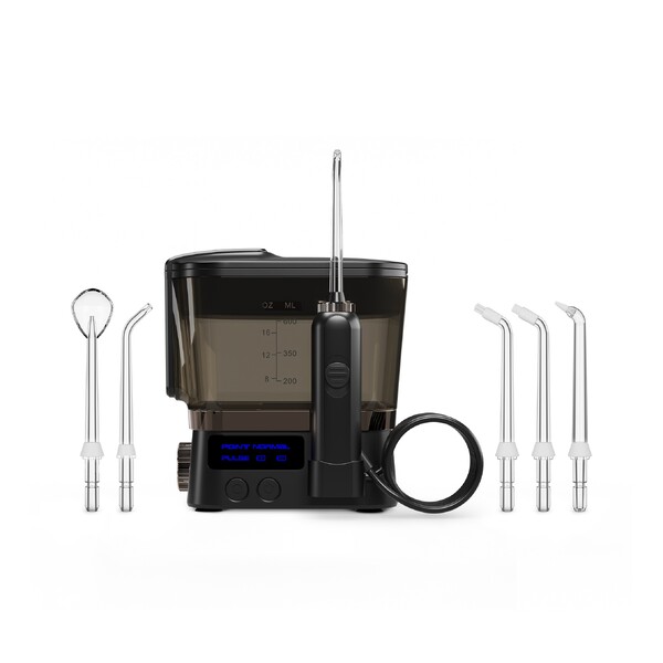 E-shop TrueLife AquaFloss Station F300 Black ústna sprcha