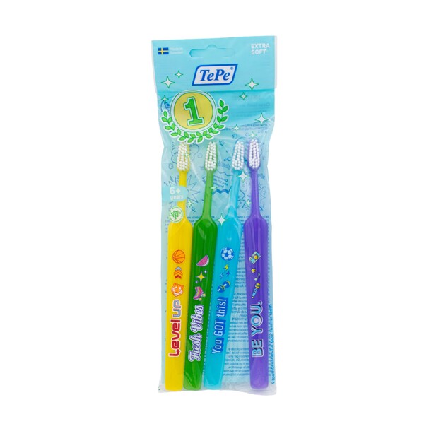 E-shop TePe Select Compact x-soft detská kefka, 4 ks