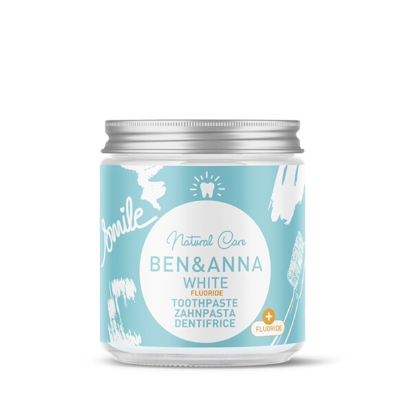 E-shop Ben&Anna White Fluoride zubná pasta 100 ml