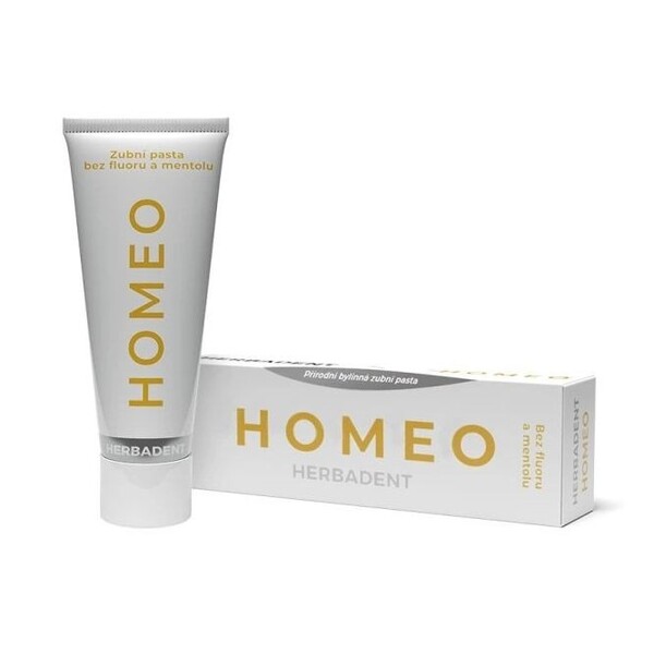E-shop Herbadent Homeo prírodná bylinná zubná pasta 75 g