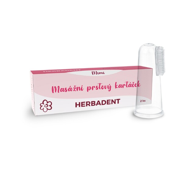 E-shop Herbadent Mimi masážna kefka 2 ks