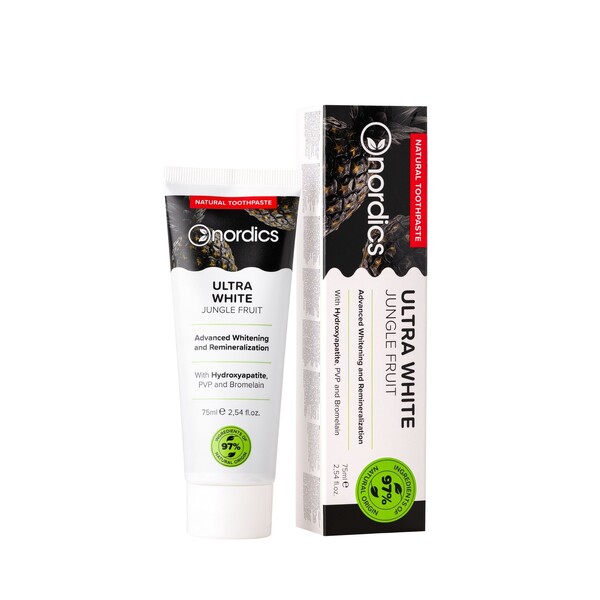 E-shop Nordics Ultra White Jungle Fruit zubná pasta 75 ml