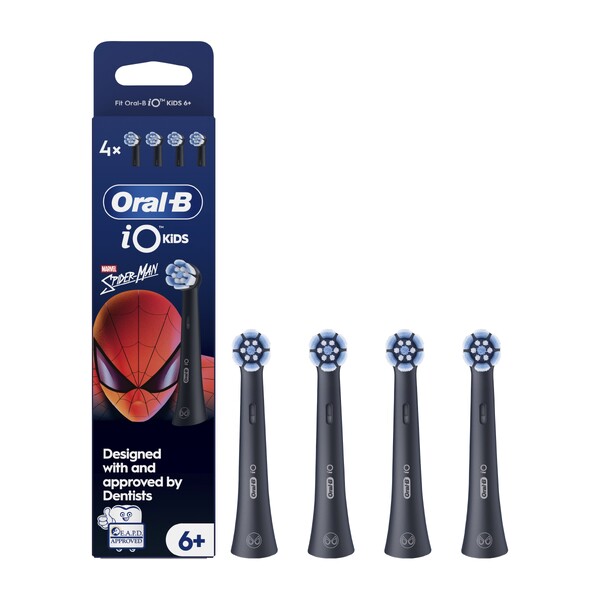 E-shop Oral-B iO Kids Spider-Man náhradné hlavice 4 ks