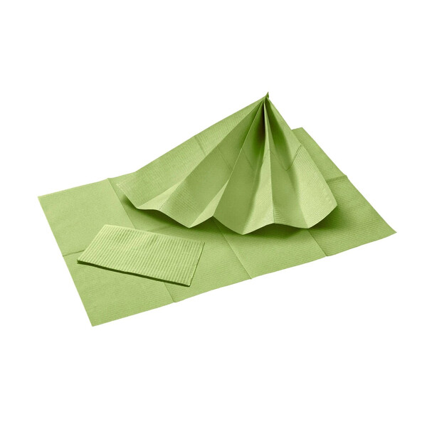 E-shop Akzenta Prime One 3-Ply Fresh Green jednorazový podbradník 50 ks