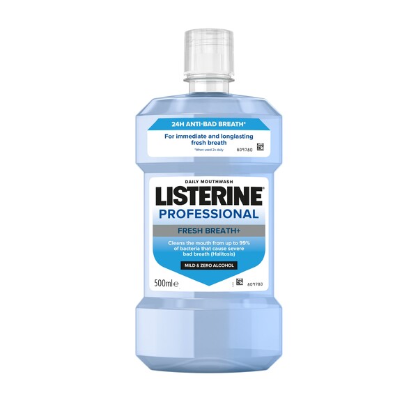 E-shop Listerine Professional Fresh Breath+ ústna voda 500 ml