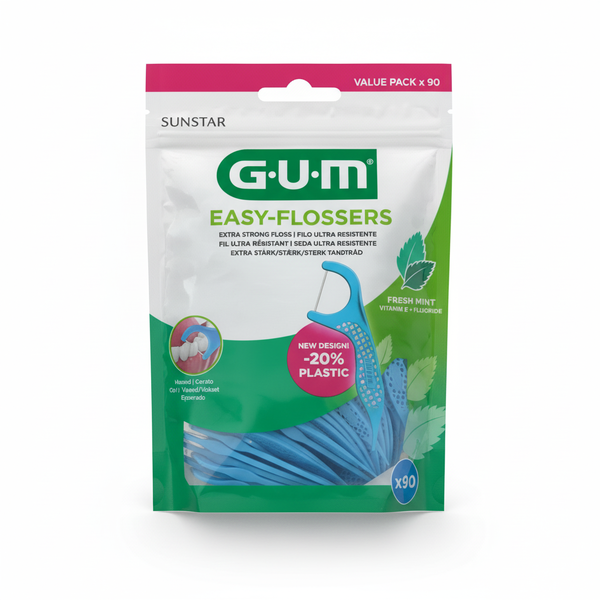 E-shop GUM Easy Flosser nosič s mentolovou niťou 90 ks