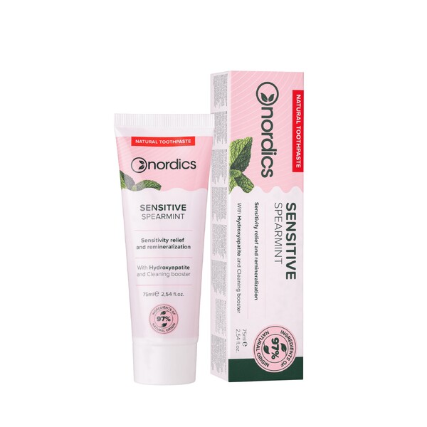 E-shop Nordics Sensitive Spearmint zubná pasta 75 ml