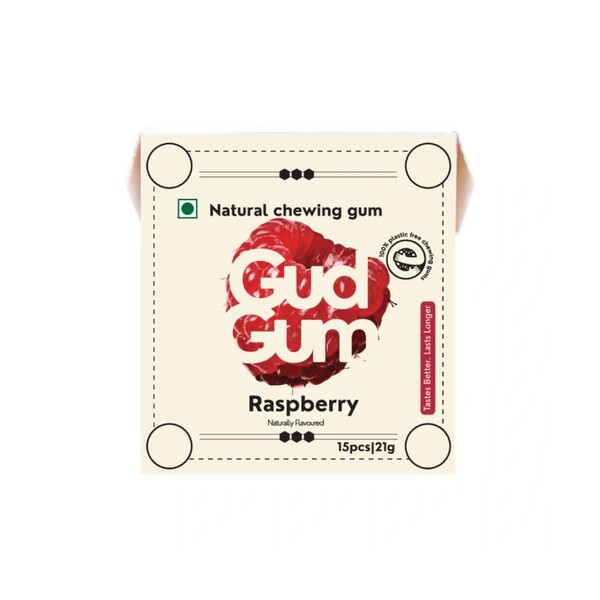E-shop Gud Gum žuvačky 15 ks - malinové