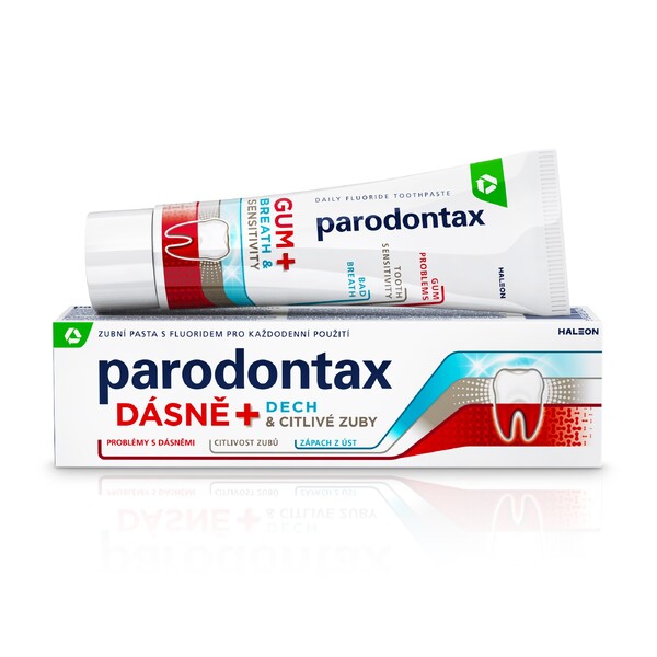 E-shop Parodontax Ďasná + Dych & Citlivé zuby zubná pasta 75 ml