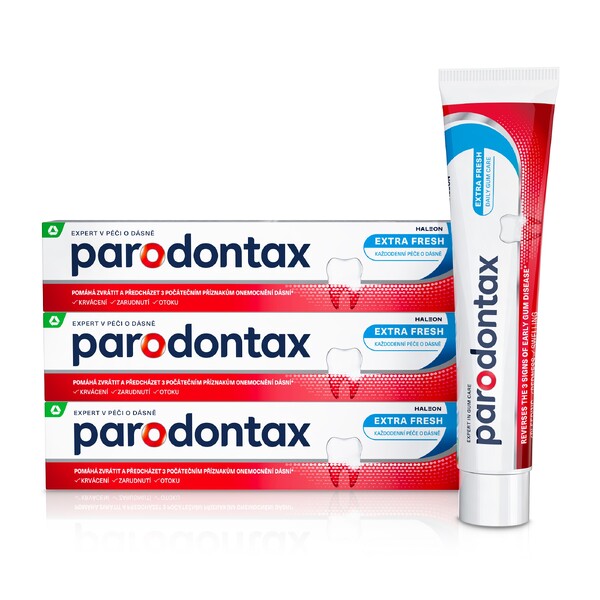 E-shop Parodontax Extra Fresh zubná pasta 3x75 ml