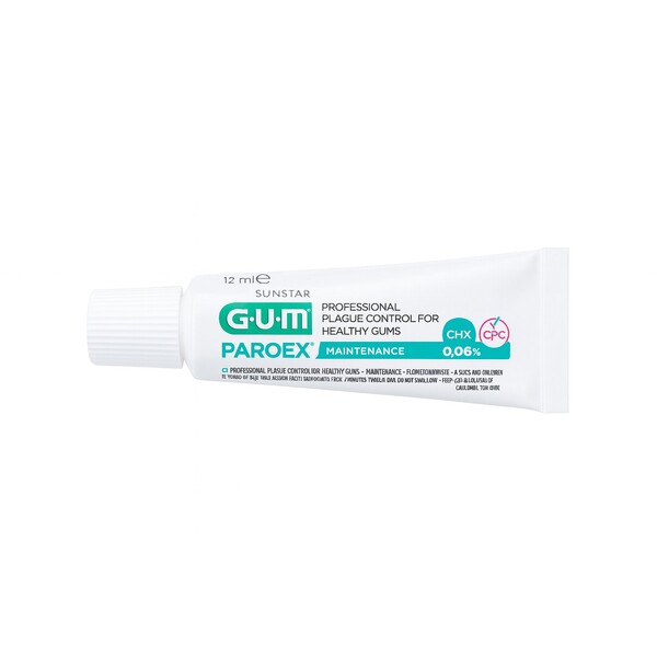 E-shop GUM Paroex 0,06% CHX zubná pasta 12 ml
