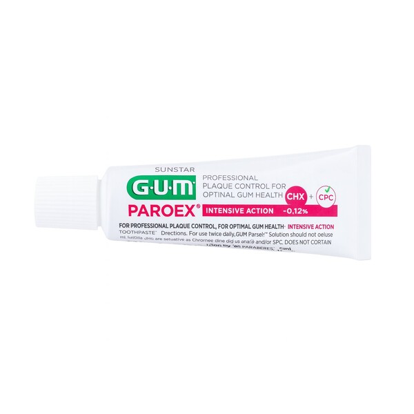 E-shop GUM Paroex 0,12% CHX zubná pasta 12 ml