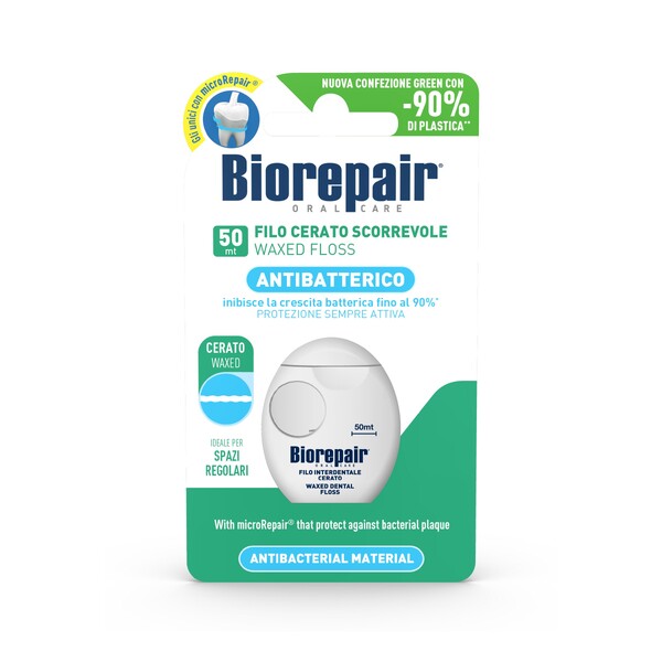 E-shop BioRepair voskovaná zubná niť 50 m