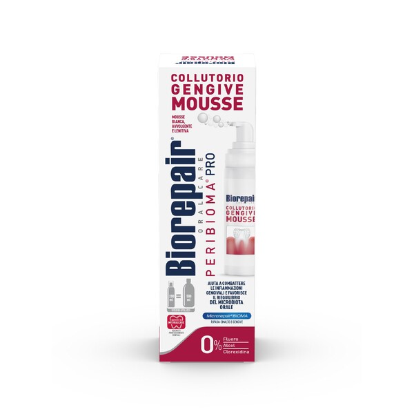 Biorepair Peribioma Mousse ústna pena 200 ml