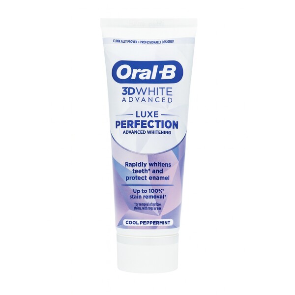 E-shop Oral-B 3Dwhite Advanced Luxe Perfection Whitening zubná pasta 75 ml