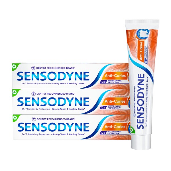 E-shop Sensodyne Anti Caries zubná pasta 3x75ml