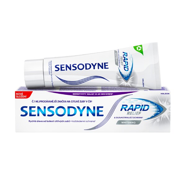 E-shop Sensodyne Rapid Whitening zubná pasta 75 ml
