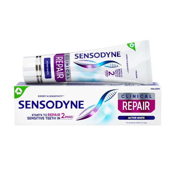 E-shop Sensodyne Clinical Repair Active White zubná pasta 75 ml
