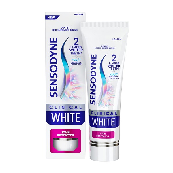 E-shop Sensodyne Clinical White Stain Protector zubná pasta 75 ml