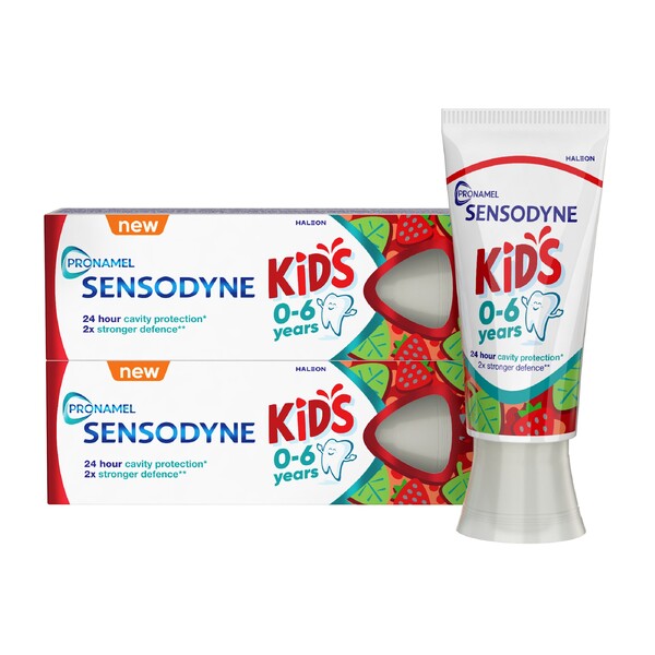E-shop Sensodyne Pronamel Kids detská zubná pasta 0-6 rokov 2×50 ml
