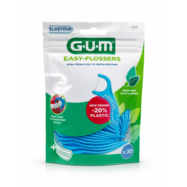 E-shop GUM Easy Flosser nosič s mentolovou nití 30ks
