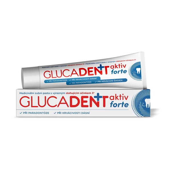 E-shop Glucadent Aktiv Forte zubná pasta 75 ml