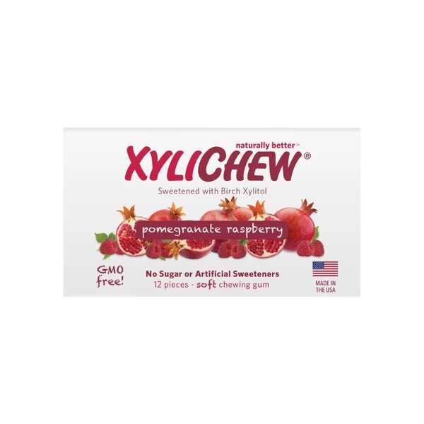 E-shop Xylichew žuvačky granátové jablko+malina 12 ks