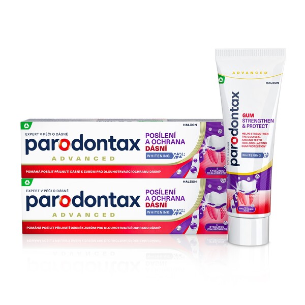 E-shop Parodontax posilnenie a ochrana ďasien Whitening zubná pasta 2x75 ml