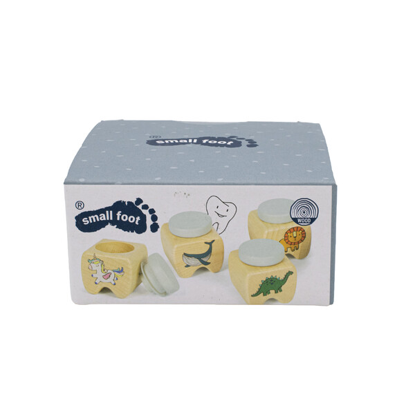 E-shop Small Foot krabička na mliečne zúbky 4 ks