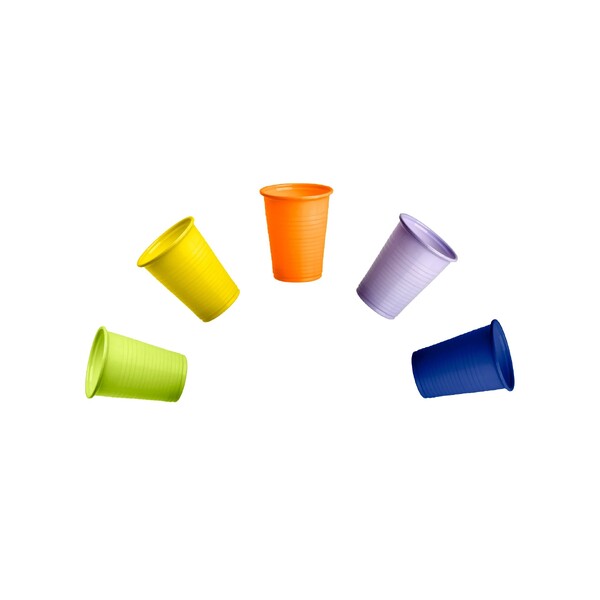 E-shop Akzenta Top Cups Mix plastové jednorazové kelímky 1 000 ks
